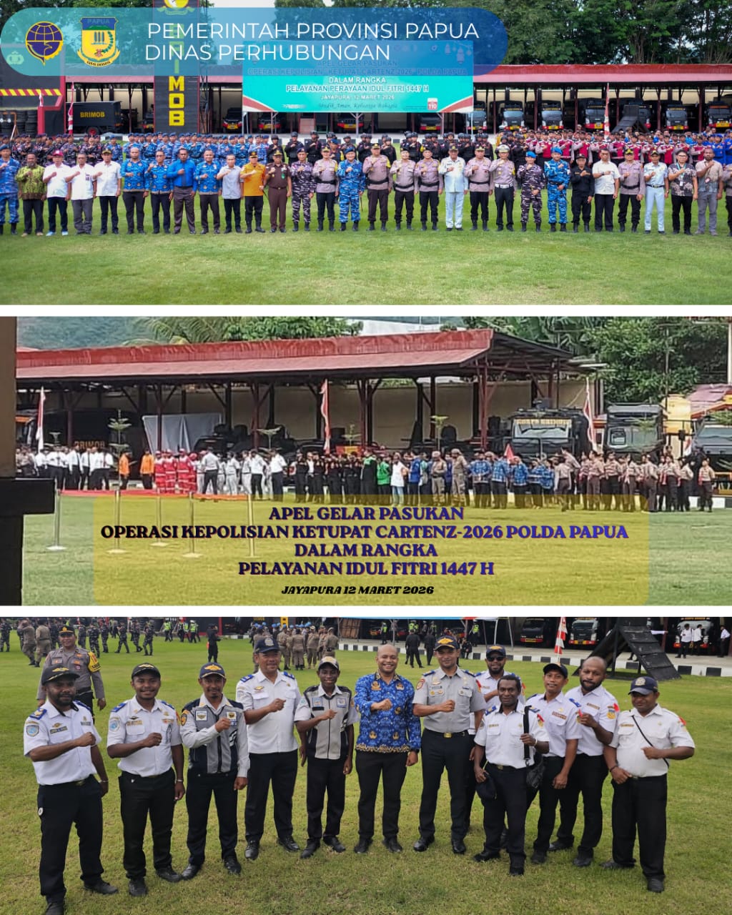 Apel Gelar Pasukan Dalam Rangka Operasi Ketupat