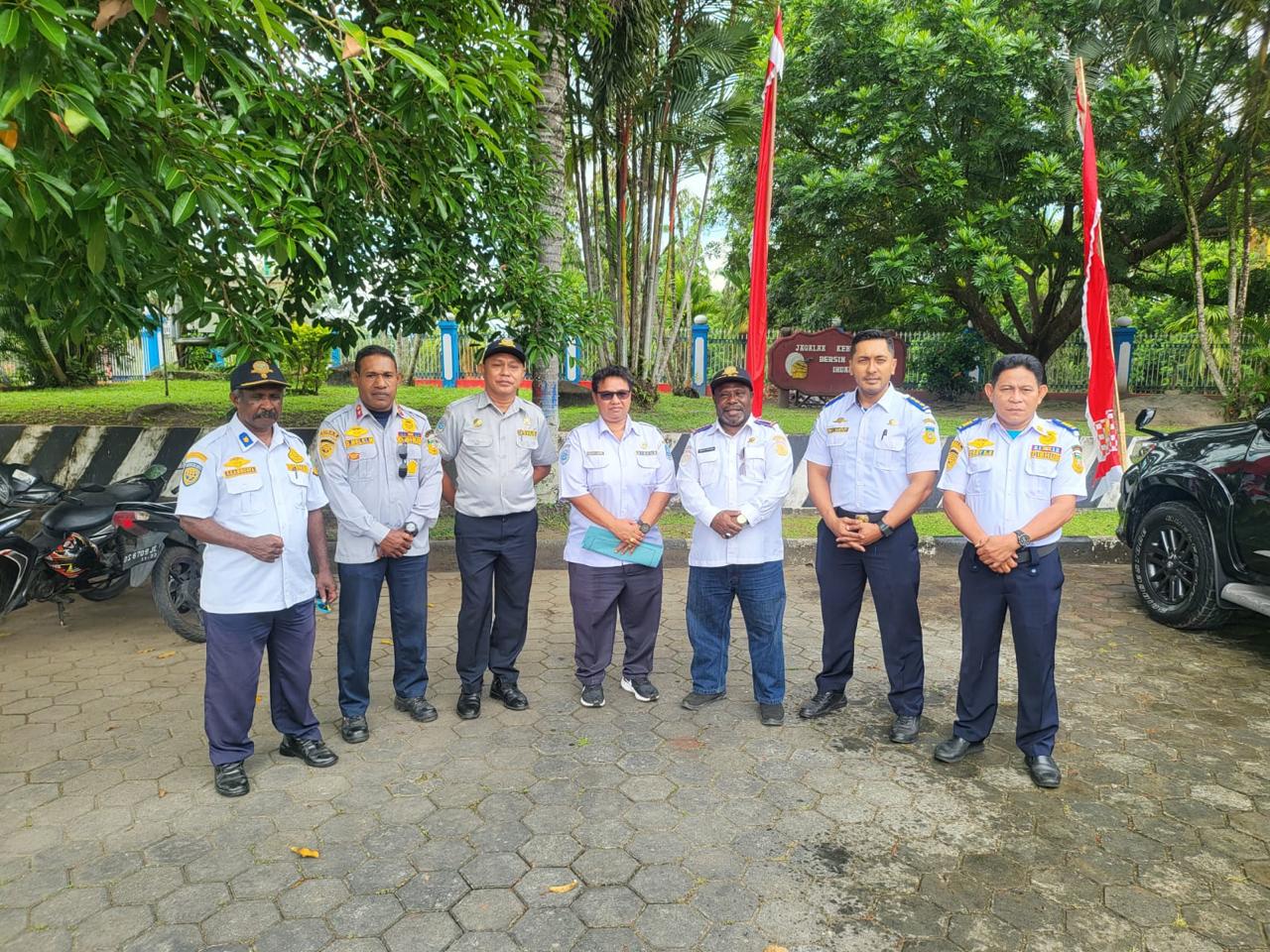 Kunjungan Dinas Perhubungan Provinsi Papua ke Wilayah Kerja Kabupaten Jayapura