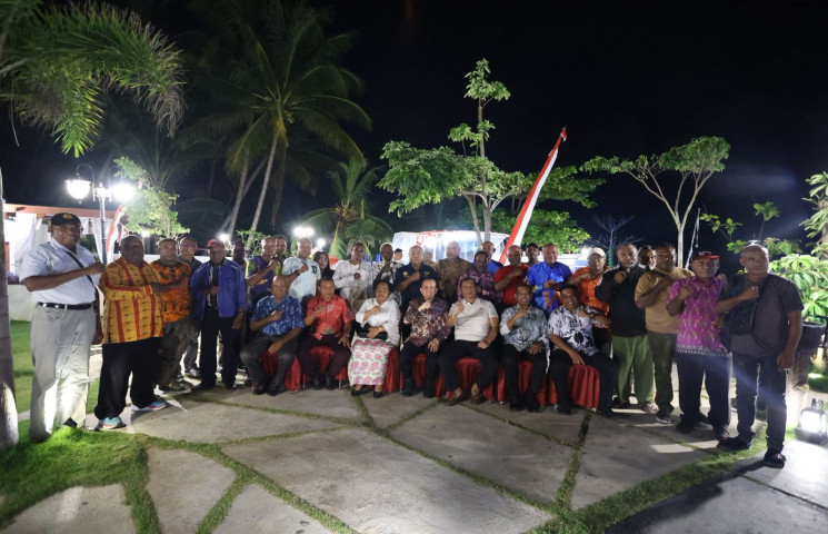 Ketua MRP : Pertemuan Pj. Gubernur dengan  Ondoafi dan Tokoh Adat se-Provinsi Papua merupakan momen langka, bahkan baru pertama kali terjadi dalam sejarah Papua